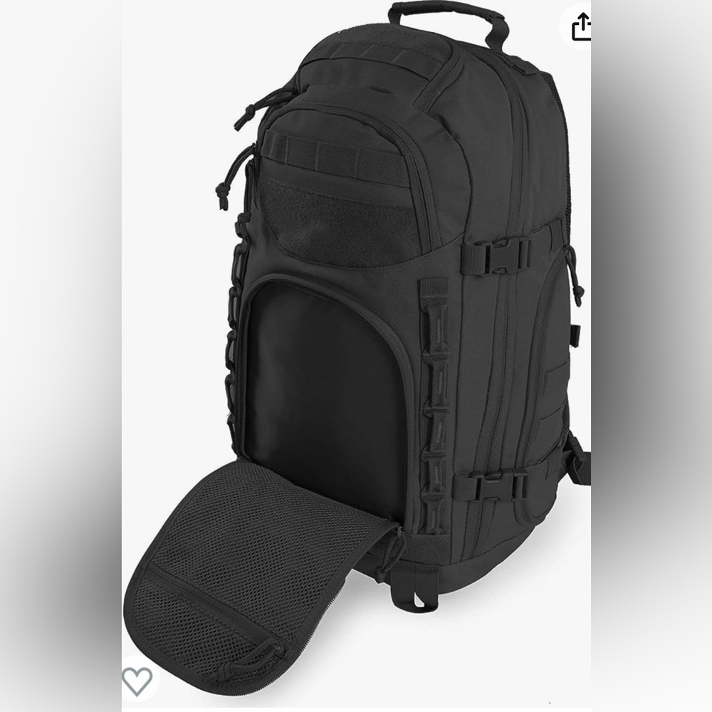 Highland Tactical Foxtrot Backpack Black